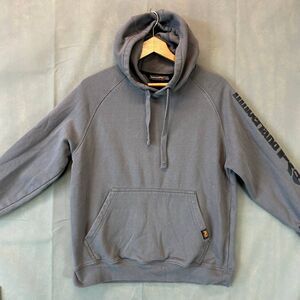 Timberland PRO Hoodie Women’s Medium Gray Pullover Sweatshirt Kangaroo Pocket